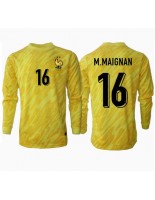 Frankrike Mike Maignan #16 Keeper Hjemmedrakt EM 2024 Lange ermer
